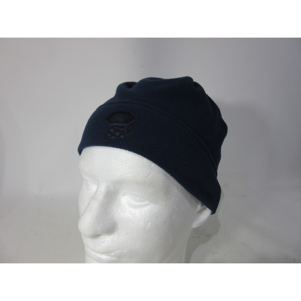 Mountain Hardwear Beanie Mens One Size Navy Blue Fleece Skull Cap